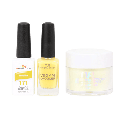 NuRevolution Trio set 171 Sunshine - EMOI SUPPLY