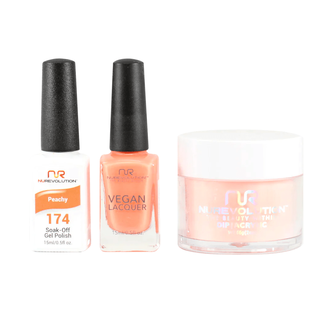 NuRevolution Trio set 174 Peachy - EMOI SUPPLY