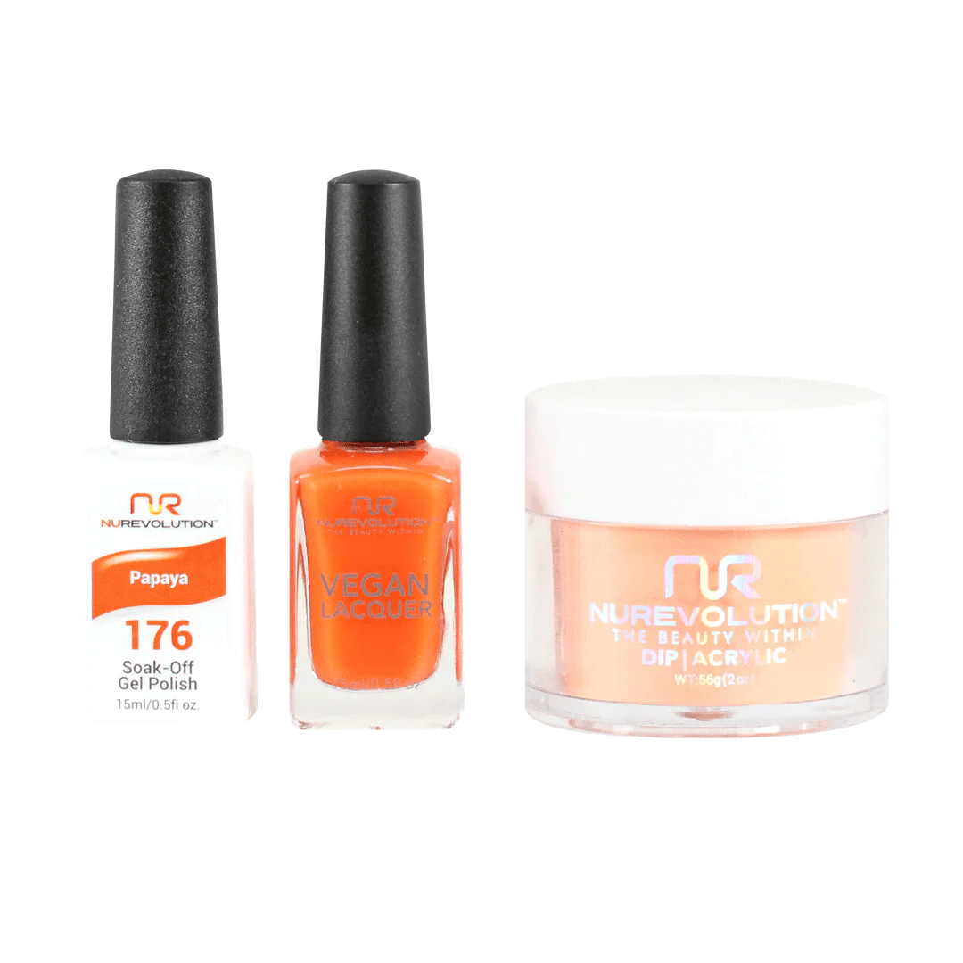 NuRevolution Trio set 176 Papaya - EMOI SUPPLY