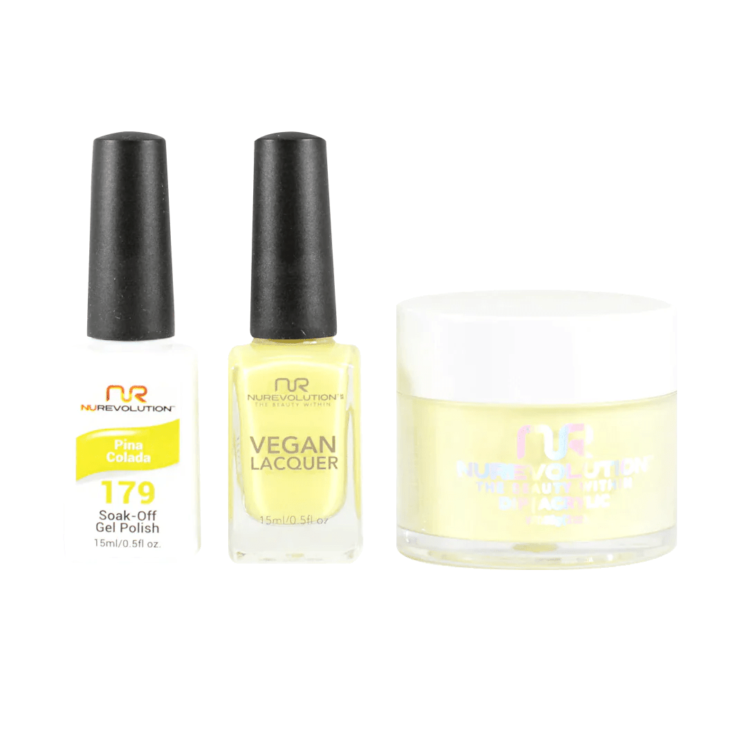 NuRevolution Trio set 179 Pina Colada - EMOI SUPPLY