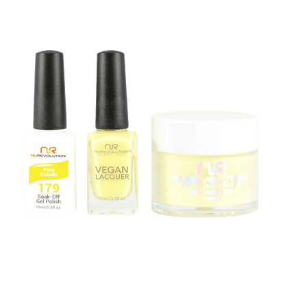 NuRevolution Trio set 179 Pina Colada - EMOI SUPPLY
