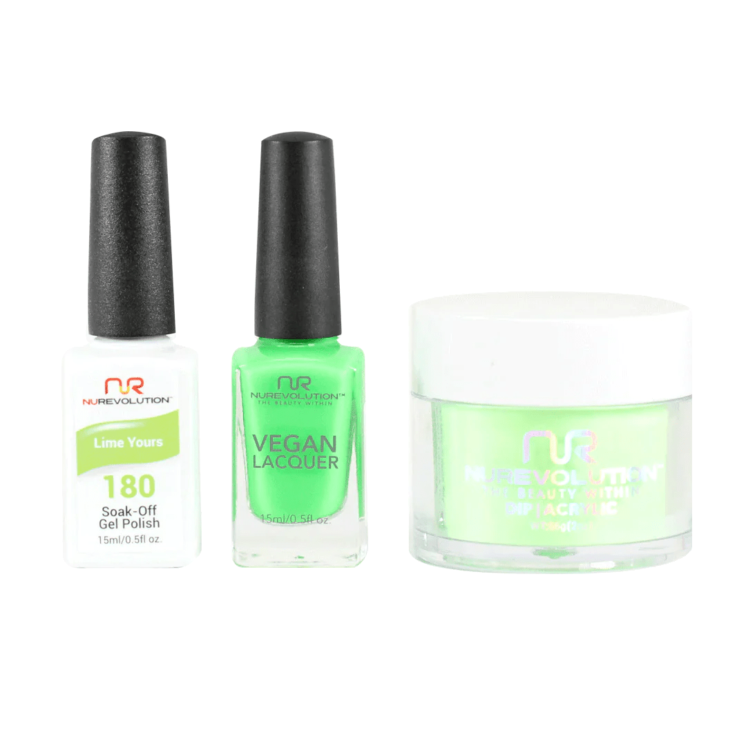 NuRevolution Trio set 180 Lime Yours - EMOI SUPPLY