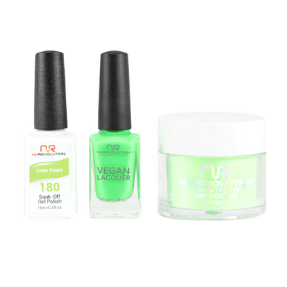 NuRevolution Trio set 180 Lime Yours - EMOI SUPPLY