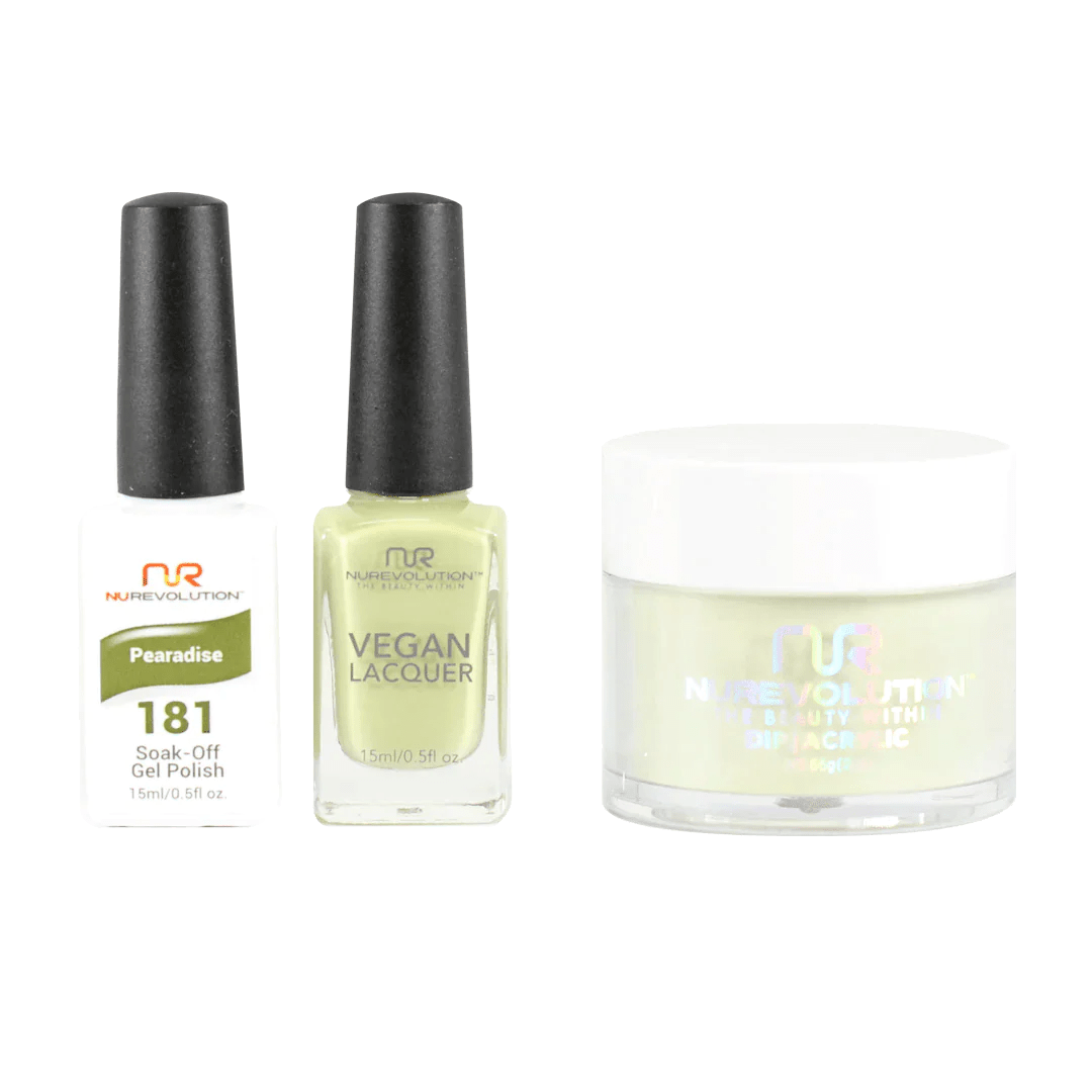 NuRevolution Trio set 181 Pearadise - EMOI SUPPLY
