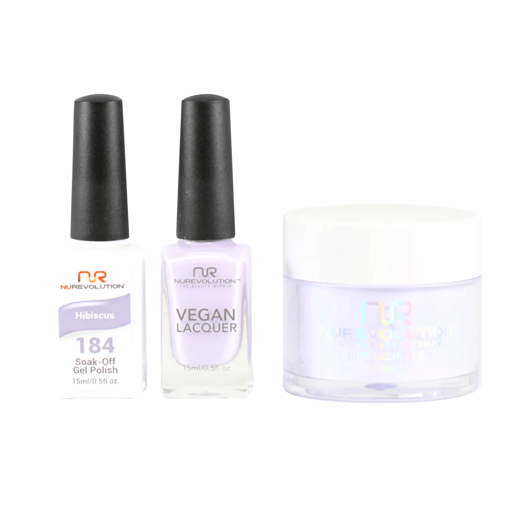 NuRevolution Trio set 184 Hibiscus - EMOI SUPPLY