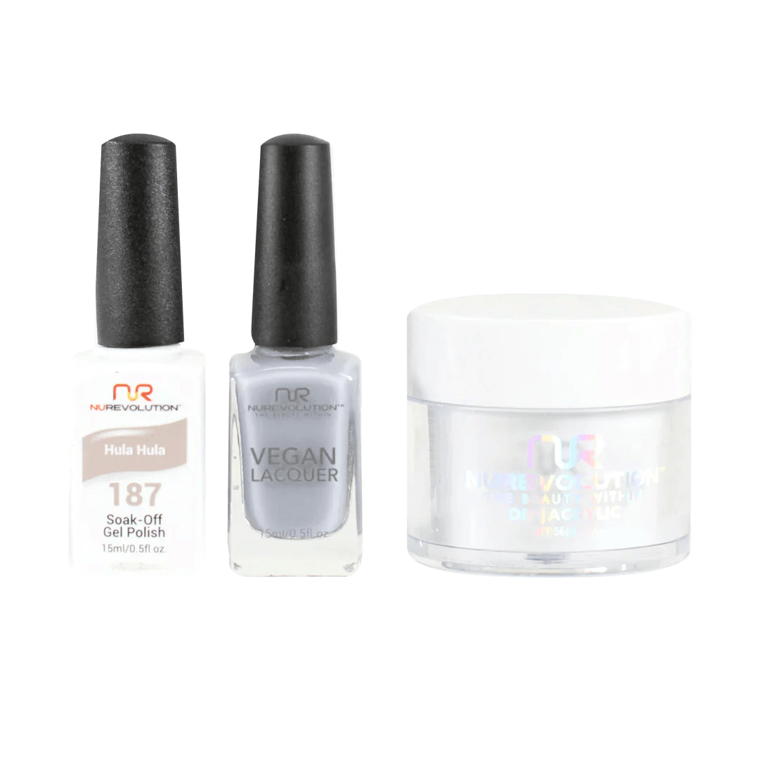 NuRevolution Trio set 187 Hula Hula - EMOI SUPPLY