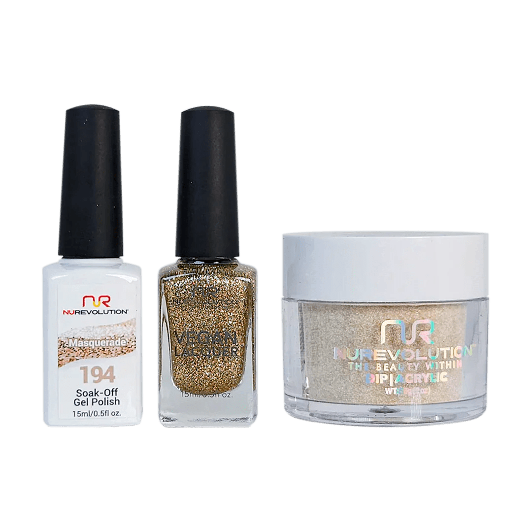 NuRevolution Trio set 194 Masquerade - EMOI SUPPLY