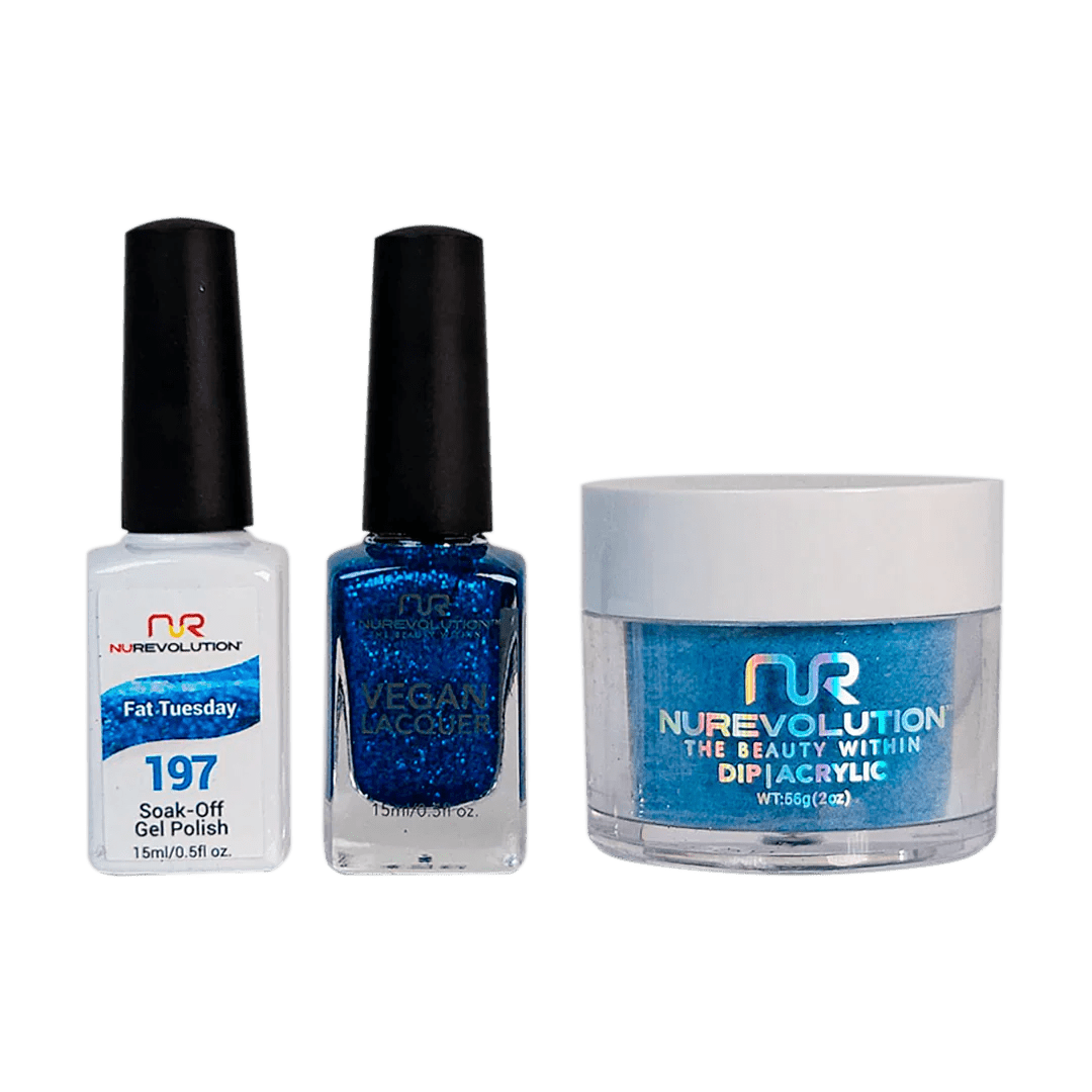 NuRevolution Trio set 197 Fat Tuesday - EMOI SUPPLY