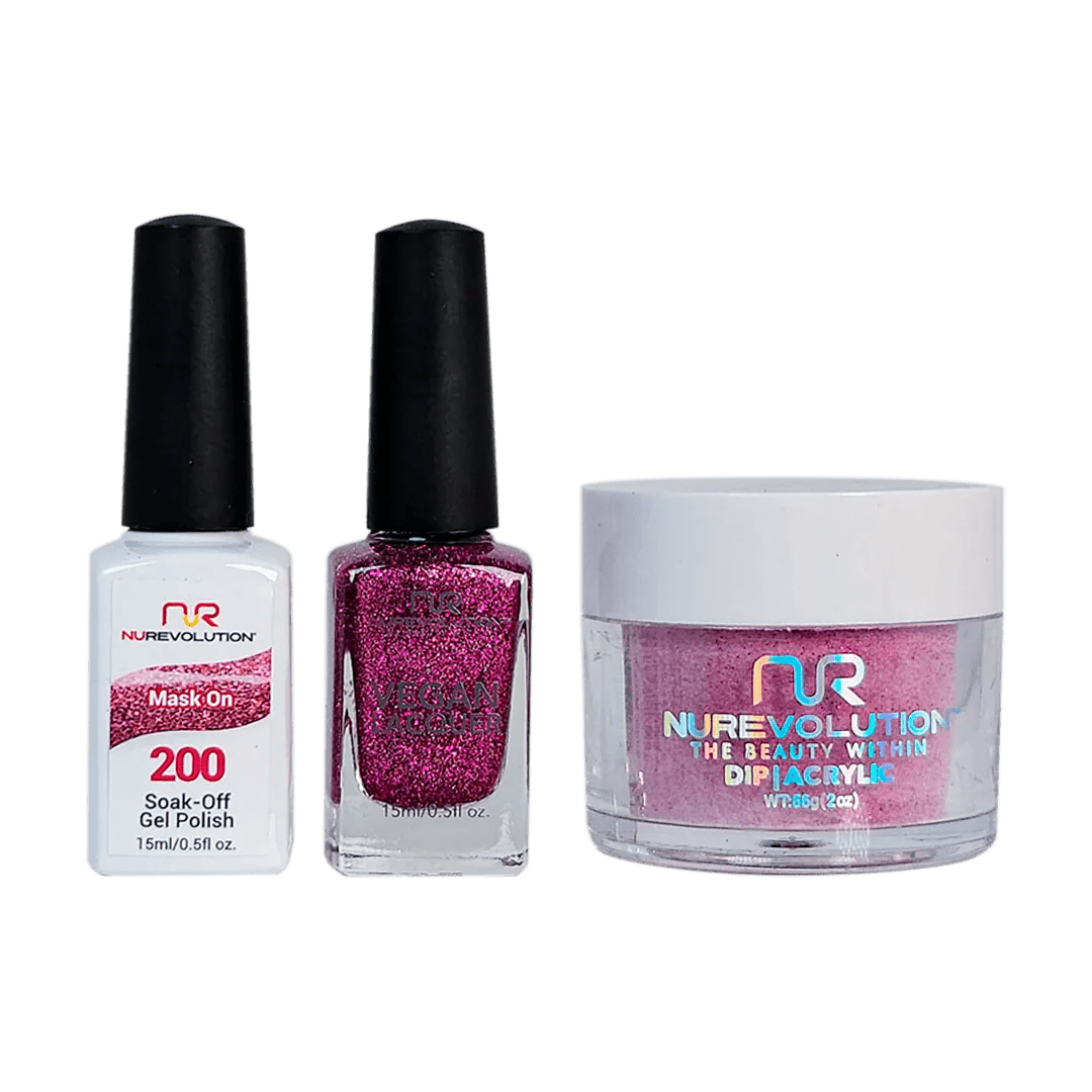 NuRevolution Trio set 200 Mask On - EMOI SUPPLY