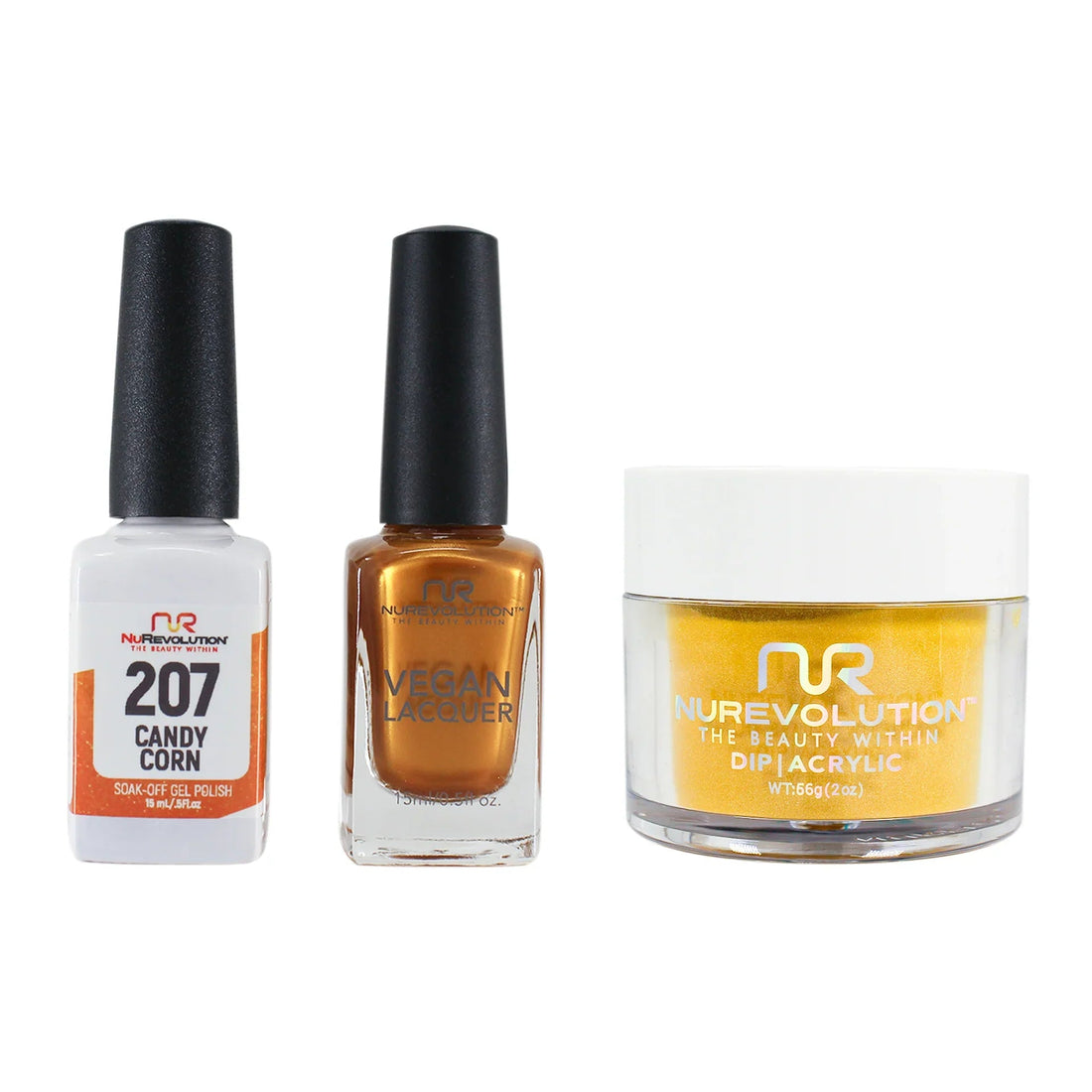 NuRevolution Trio set 207 Candy Corn - EMOI SUPPLY