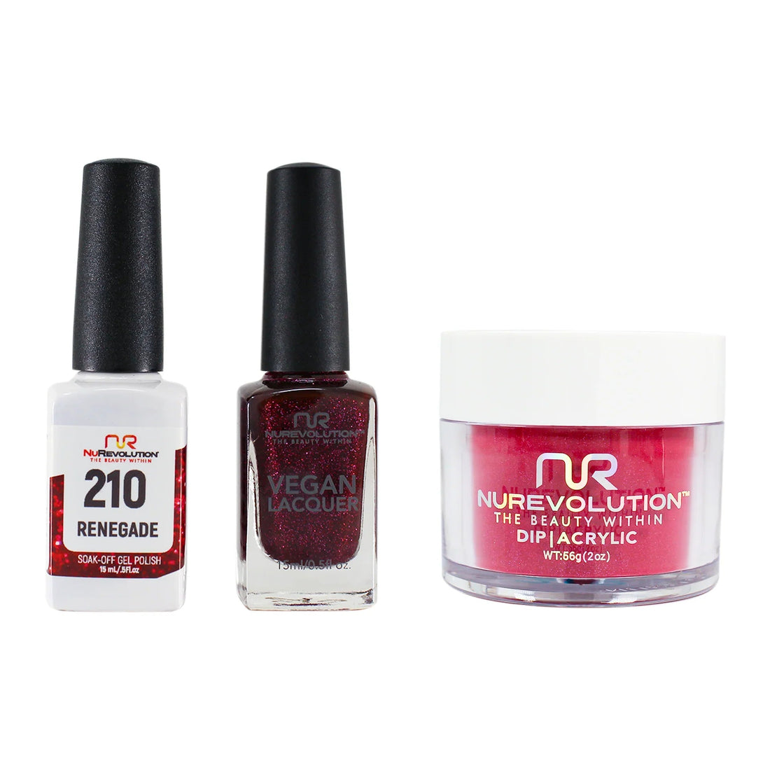 NuRevolution Trio set 210 Renegade - EMOI SUPPLY