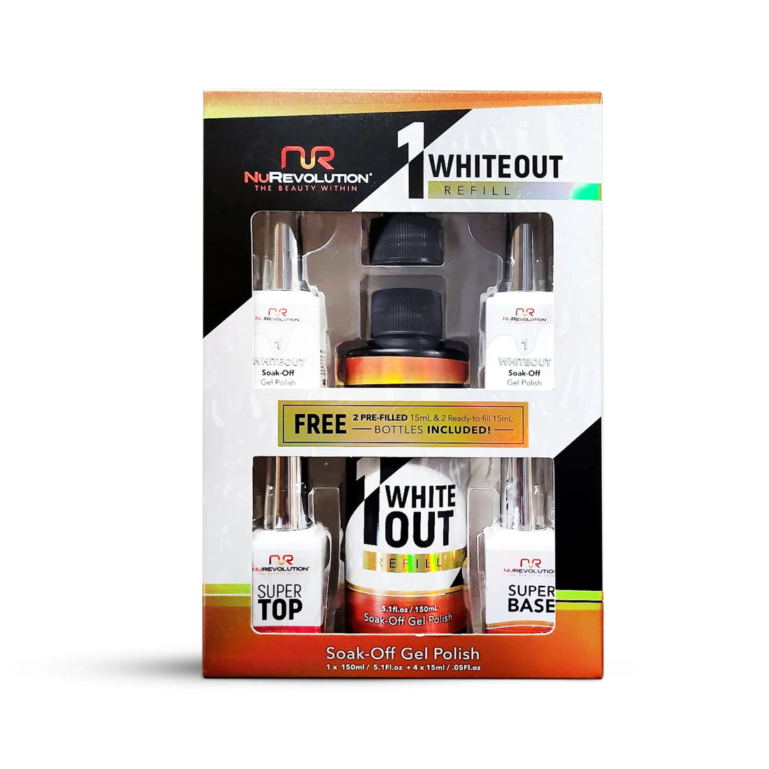 NuRevolution Whiteout Gel - EMOI SUPPLY