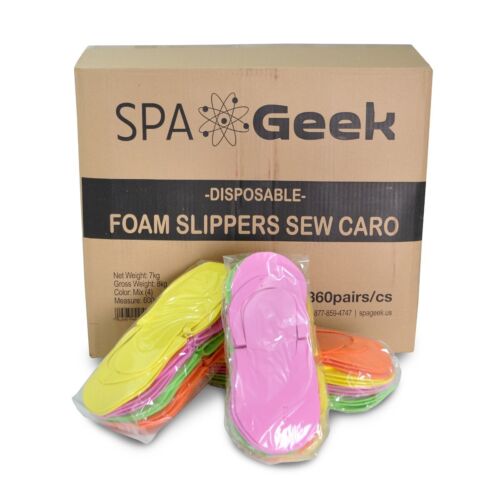Disposable Pedicure Flip Flops Pack of 6
